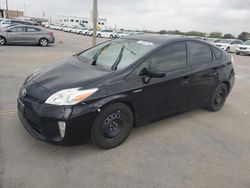 Salvage cars for sale from Copart Grand Prairie, TX: 2012 Toyota Prius