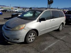 Toyota salvage cars for sale: 2006 Toyota Sienna CE