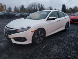 Honda salvage cars for sale: 2018 Honda Civic Touring