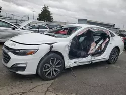 Salvage cars for sale at Moraine, OH auction: 2024 Chevrolet Malibu RS