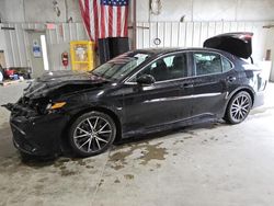 Salvage cars for sale at Ellenwood, GA auction: 2023 Toyota Camry SE Night Shade