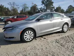 Salvage cars for sale at Hampton, VA auction: 2017 Chrysler 200 LX