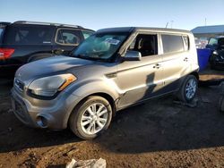 KIA salvage cars for sale: 2013 KIA Soul +