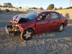 Salvage cars for sale at San Diego, CA auction: 2004 Toyota Corolla CE