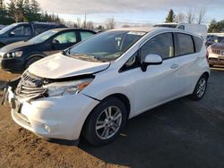 Nissan salvage cars for sale: 2014 Nissan Versa Note S