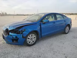 Salvage cars for sale at New Braunfels, TX auction: 2020 Ford Fusion S