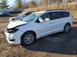 Salvage cars for sale at Davison, MI auction: 2017 Chrysler Pacifica Touring L