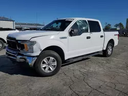 Salvage cars for sale at Tulsa, OK auction: 2019 Ford F150 Supercrew