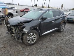 Salvage cars for sale from Copart Van Nuys, CA: 2018 Nissan Murano S