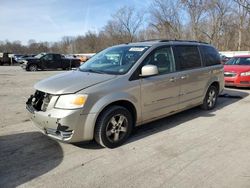 Salvage cars for sale at Ellwood City, PA auction: 2008 Dodge Grand Caravan SXT