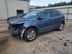 Salvage cars for sale at Grenada, MS auction: 2018 Ford Edge SEL