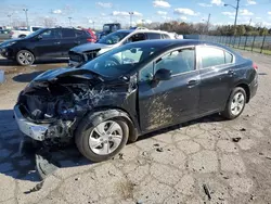 Vehiculos salvage en venta de Copart Indianapolis, IN: 2013 Honda Civic LX