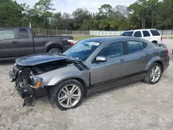 Salvage cars for sale at Fort Pierce, FL auction: 2013 Dodge Avenger SXT