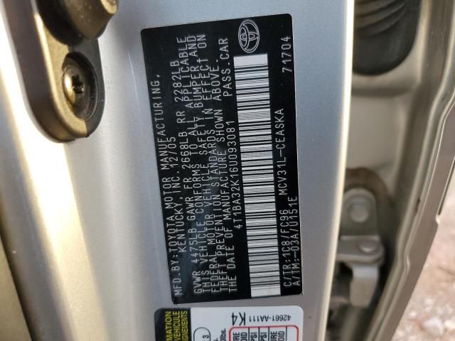 2006 Toyota Camry SE