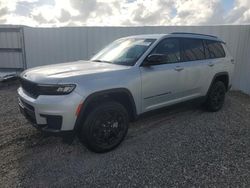 Salvage cars for sale at Riverview, FL auction: 2024 Jeep Grand Cherokee L Laredo