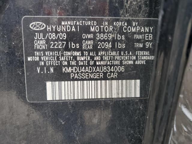 2010 Hyundai Elantra Blue