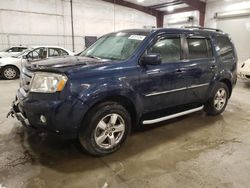 Salvage cars for sale at Avon, MN auction: 2009 Honda Pilot EXL