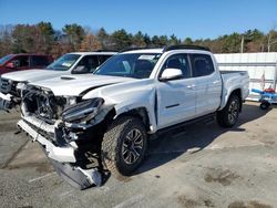 Salvage cars for sale from Copart Exeter, RI: 2021 Toyota Tacoma Double Cab