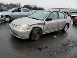 Honda Civic ex salvage cars for sale: 2002 Honda Civic EX