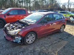 Subaru Impreza salvage cars for sale: 2016 Subaru Impreza Premium