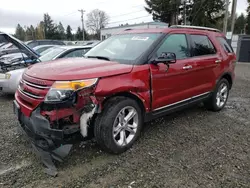 Ford Vehiculos salvage en venta: 2013 Ford Explorer Limited