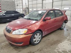 Salvage cars for sale from Copart Columbia, MO: 2006 Toyota Corolla CE