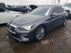 2018 Infiniti Q50 Luxe en venta en Elgin, IL