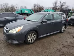 Salvage cars for sale from Copart Baltimore, MD: 2010 Subaru Legacy 2.5I Premium