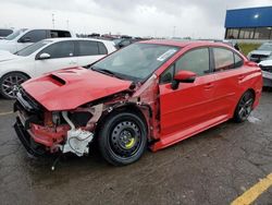 Subaru wrx salvage cars for sale: 2016 Subaru WRX Limited