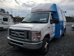 Salvage trucks for sale at Fredericksburg, VA auction: 2016 Ford Econoline E450 Super Duty Cutaway Van