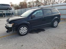 Salvage cars for sale at Rogersville, MO auction: 2018 Dodge Journey SE