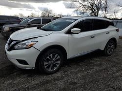 Salvage cars for sale at London, ON auction: 2017 Nissan Murano S