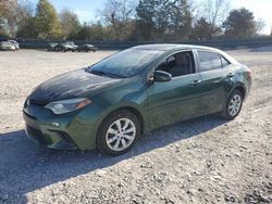 Salvage cars for sale at auction: 2014 Toyota Corolla L