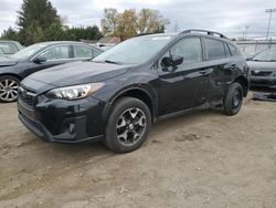 Subaru salvage cars for sale: 2018 Subaru Crosstrek Premium