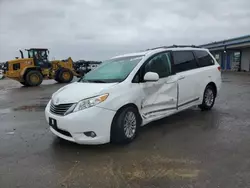 Salvage cars for sale from Copart Memphis, TN: 2013 Toyota Sienna XLE