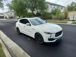 Salvage cars for sale at Sacramento, CA auction: 2017 Maserati Levante Sport