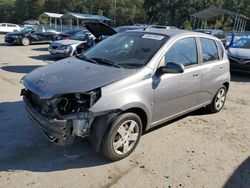 Salvage cars for sale at Savannah, GA auction: 2009 Chevrolet Aveo LS