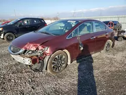 Salvage cars for sale at Ottawa, ON auction: 2013 Honda Civic LX