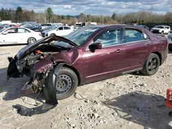 Salvage cars for sale at Candia, NH auction: 2011 Ford Fusion SE