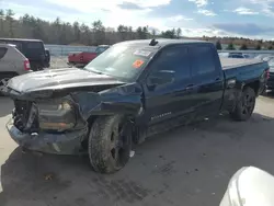 Salvage cars for sale from Copart Windham, ME: 2016 Chevrolet Silverado K1500 LT