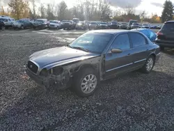 Salvage cars for sale at Portland, OR auction: 2003 Hyundai Sonata GLS