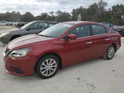 Vehiculos salvage en venta de Copart Ocala, FL: 2018 Nissan Sentra S