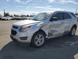 Carros salvage sin ofertas aún a la venta en subasta: 2016 Chevrolet Equinox LS