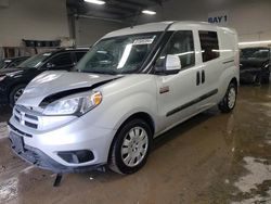 Salvage cars for sale at Elgin, IL auction: 2017 Dodge RAM Promaster City SLT