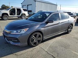 Salvage cars for sale at Nampa, ID auction: 2017 Honda Accord Sport