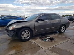 Carros salvage sin ofertas aún a la venta en subasta: 2006 Honda Accord EX