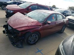 Salvage cars for sale from Copart Wilmer, TX: 2024 Hyundai Elantra SEL