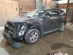 Salvage cars for sale at Ebensburg, PA auction: 2016 Chevrolet Equinox LT