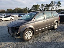 Salvage cars for sale from Copart Byron, GA: 2016 Dodge Grand Caravan SE