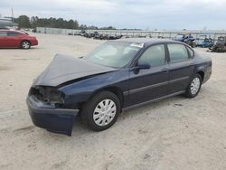 Vehiculos salvage en venta de Copart Harleyville, SC: 2002 Chevrolet Impala